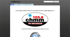 Desktop Screenshot of chmm.ca